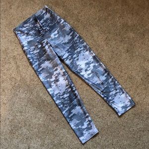 Camo crop leggings from Emily Hsu